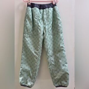 Kids Patagonia Reversible Vintage style Pile fleece Pants Sz 4T Cozy for Spring!